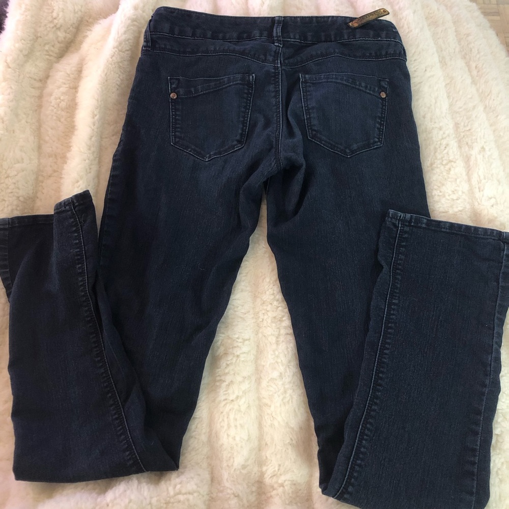 Dark denim express stretch bootcut  jeans 👖